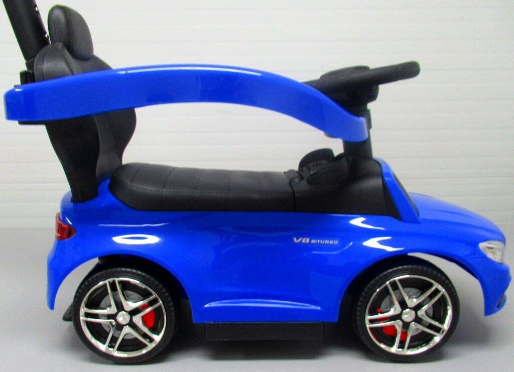Laste lükatav auto MERCEDES AMG C63, sinine hind ja info | Imikute mänguasjad | kaup24.ee