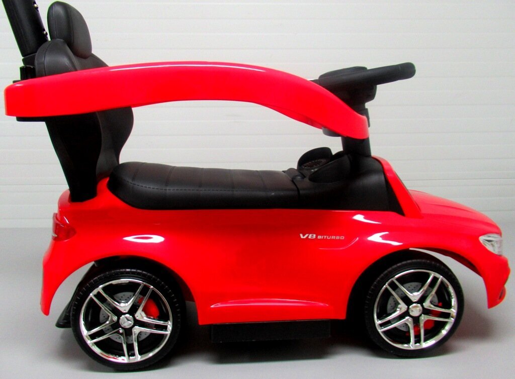Laste lükatav auto MERCEDES AMG C63, punane hind ja info | Imikute mänguasjad | kaup24.ee