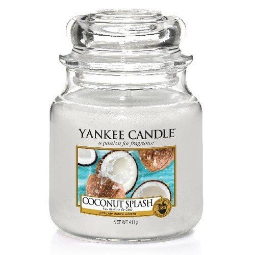 Yankee Candle Coconut Splash Candle - Scented candle 104.0g hind ja info | Küünlad, küünlajalad | kaup24.ee