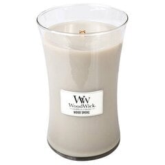 WoodWick lõhnaküünal Wood Smoke Vase, 609.5g hind ja info | Küünlad, küünlajalad | kaup24.ee