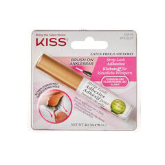 Клей для ресниц Kiss My Face Strip Lash Adhesive Clear, 5 г цена и информация | Накладные ресницы, керлеры | kaup24.ee