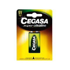 Щелочная батарейка Cegasa 6LR61 9В цена и информация | Батарейки | kaup24.ee