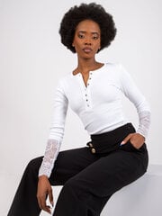 белая блузка с кружевными рукавами shantelle rue paris цена и информация | Женские блузки, рубашки | kaup24.ee