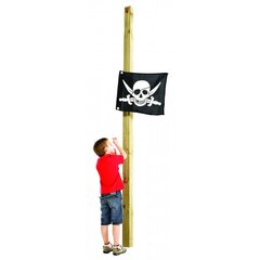 Mänguväljaku lipp 4IQ Piraadi, must hind ja info | 4IQ Lapsed ja imikud | kaup24.ee