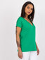 Naiste roheline tavaline T-särk цена и информация | Naiste T-särgid, topid | kaup24.ee