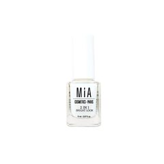 Küünte valgendamine 2 in 1 Bright Look Mia Cosmetics Paris (11 ml) цена и информация | Лаки для ногтей, укрепители для ногтей | kaup24.ee