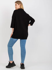 черная длинная блузка больших размеров в полоску цена и информация | Женские блузки, рубашки | kaup24.ee