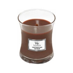 WoodWick ароматическая свеча Ваза Stone Washed Suede, 85 г цена и информация | Подсвечники, свечи | kaup24.ee