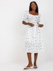 Женское бело-серое платье с принтом цена и информация | Платья | kaup24.ee