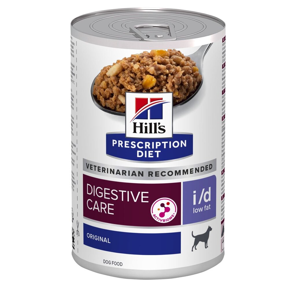 Hill's PD Canine i/d Low Fat konservtoit koertele, 360 g hind ja info | Konservid koertele | kaup24.ee