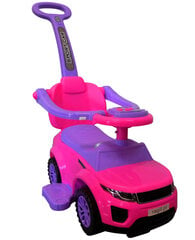 Laste auto J4, roosa hind ja info | Imikute mänguasjad | kaup24.ee