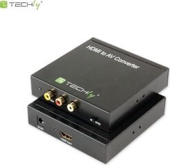 Adapteri muundur Techly HDMI į RCA Composite video + audio L/R цена и информация | Адаптеры и USB-hub | kaup24.ee