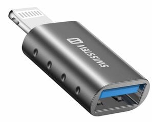 Swissten OTG Адаптер Lightning на USB Подключение цена и информация | Адаптер Aten Video Splitter 2 port 450MHz | kaup24.ee