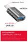 Swissten OTG Adapter Lightning to USB Connection hind ja info | USB jagajad, adapterid | kaup24.ee