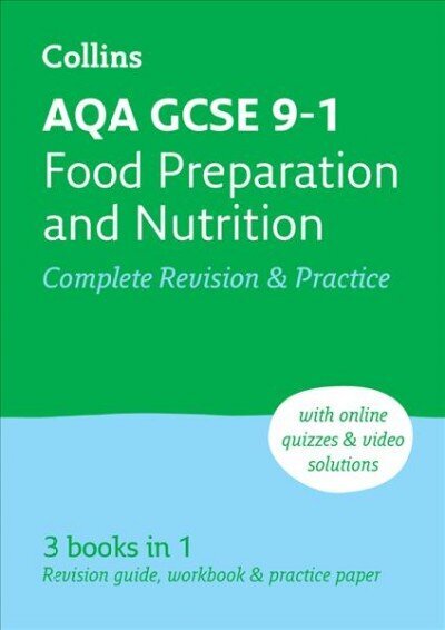 AQA GCSE 9-1 Food Preparation & Nutrition Complete Revision & Practice: Ideal for Home Learning, 2023 and 2024 Exams 2nd Revised edition hind ja info | Noortekirjandus | kaup24.ee