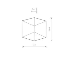 Настенный светильник Nowodvorski TRIANGLES LED 8141 цена и информация | Настенный светильник Конусы | kaup24.ee