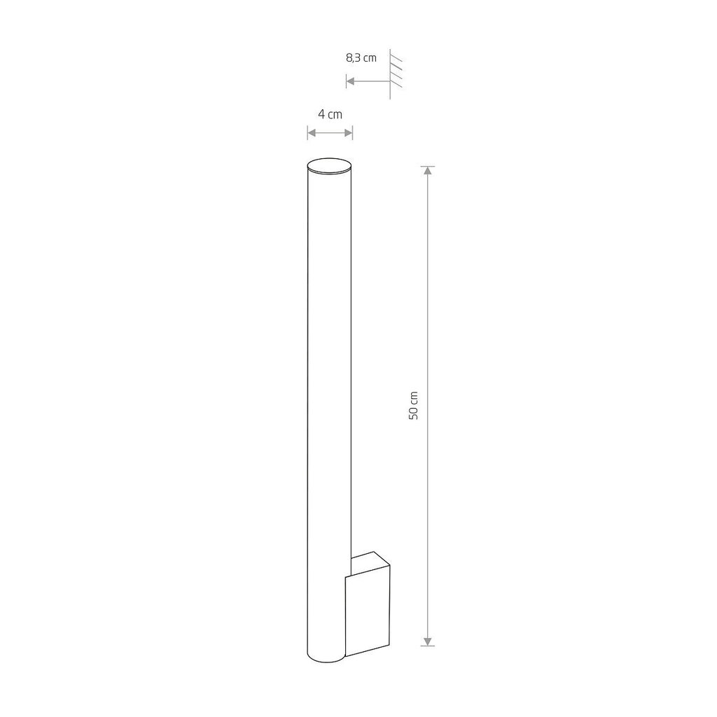 Seinavalgusti Nowodvorski ICE TUBE LED M 8122 hind ja info | Seinavalgustid | kaup24.ee