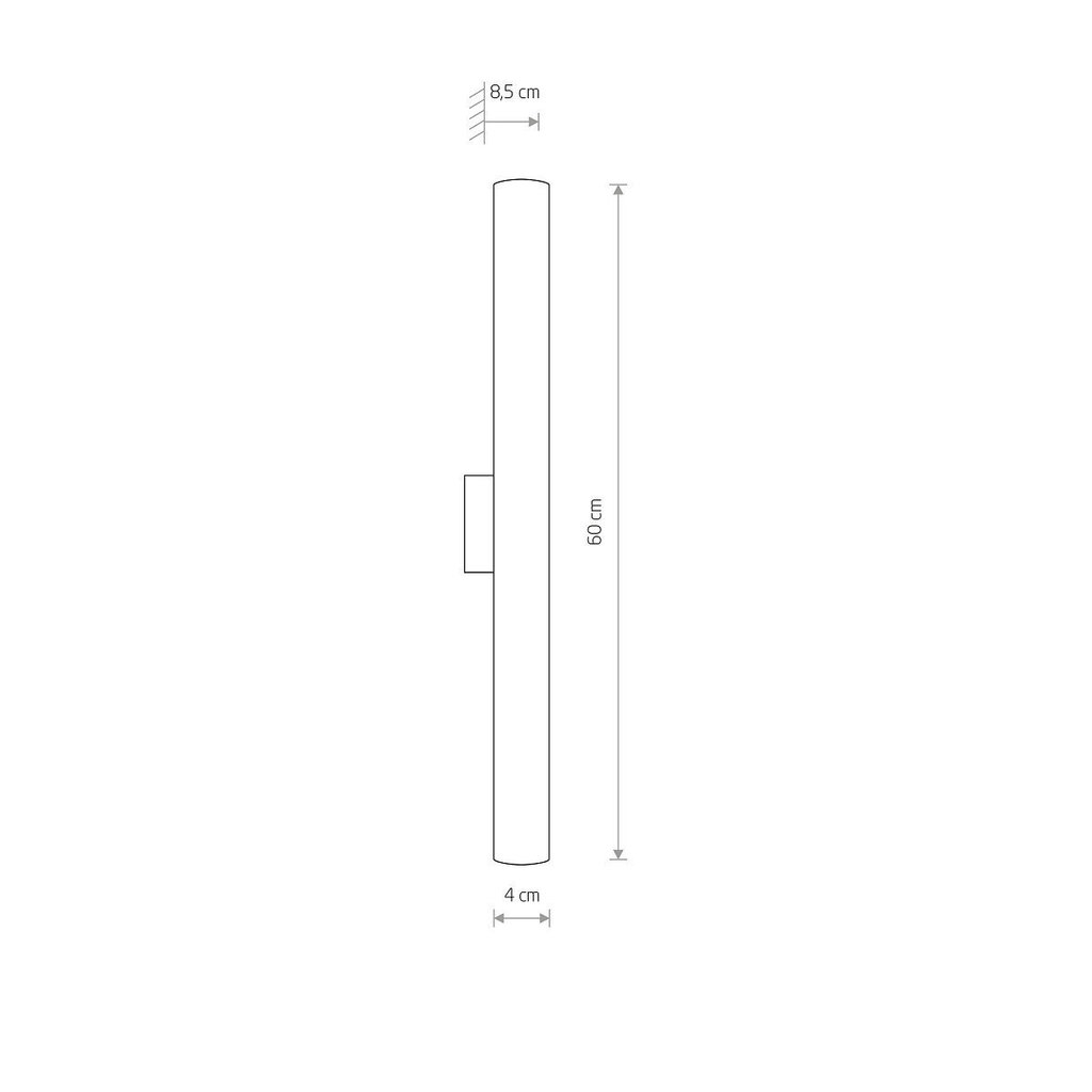 Seinavalgusti Nowodvorski ICE TUBE LED S 8118 цена и информация | Seinavalgustid | kaup24.ee