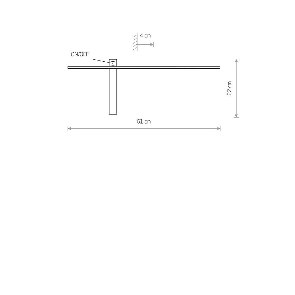 Seinavalgusti Nowodvorski IMPULSE LED S 8115 hind ja info | Seinavalgustid | kaup24.ee