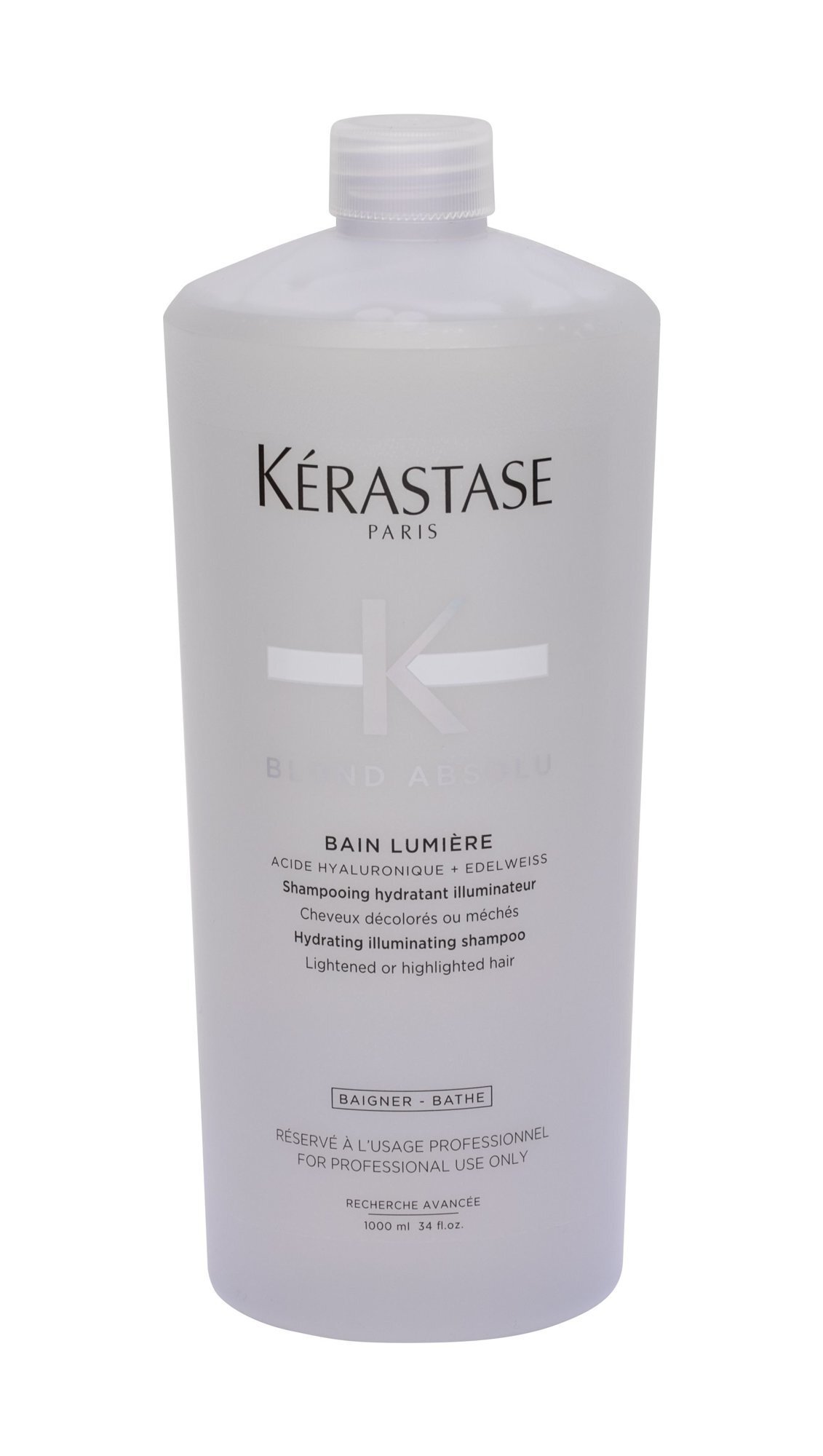 Увлажняющий шампунь для волос Kerastase Blond Absolu Bain Lumiere Shampoo, 1000  мл цена | kaup24.ee