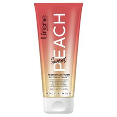 Taastav keha- ja näokreem Lirene Body & Mind Sweet Peach, 200ml цена и информация | Кремы, лосьоны для тела | kaup24.ee