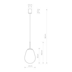 Rippvalgusti Nowodvorski PEAR S 7800 hind ja info | Rippvalgustid | kaup24.ee