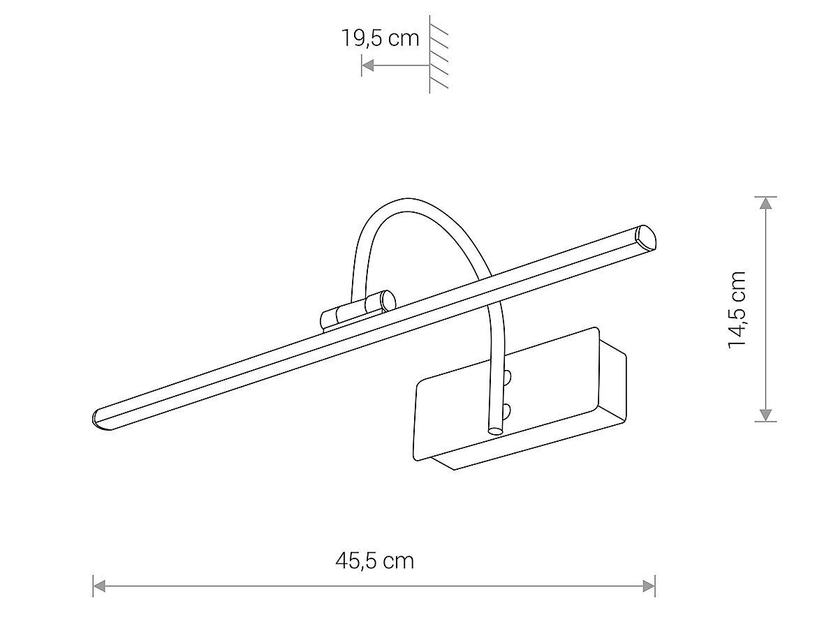 Seinavalgusti Nowodvorski GIOTTO LED S 8168 цена и информация | Seinavalgustid | kaup24.ee