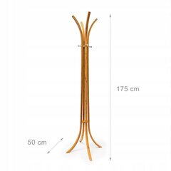 Вешалка для одежды Bamboo цена и информация | Вешалка | kaup24.ee