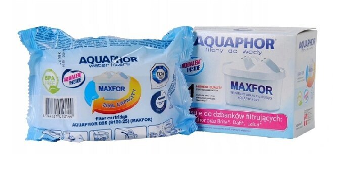 Veefiltri kassetid Aquaphor standardsetele Unimaxi kannudele, 5 tk hind ja info | Veefiltrid | kaup24.ee