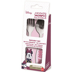 Disney Minnie söögiriistade komplekt, 2osaline hind ja info | Disney Kodutarbed | kaup24.ee