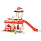 Puidust tuletõrjedepoo koos tarvikutega, 8-osaline hind ja info | Arendavad mänguasjad | kaup24.ee