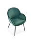 2 tooli komplekt Halmar K480, roheline hind ja info | Söögitoolid, baaritoolid | kaup24.ee