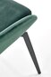 4 tooli komplekt Halmar K479, roheline hind ja info | Söögitoolid, baaritoolid | kaup24.ee