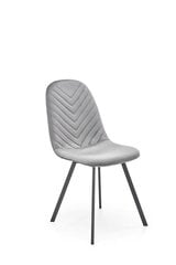 Комплект из 4 стульев Halmar K462, серый цена и информация | Стулья для кухни и столовой | kaup24.ee