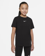 Nike laste T-särk DA6918*010, must 194499826422 hind ja info | Tüdrukute särgid | kaup24.ee