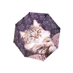 Короткий зонт с кошками цена и информация | Женские зонты | kaup24.ee