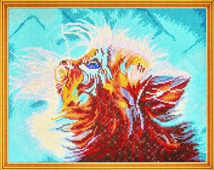 Teemantmosaiigi komplekt 40x50 cm. "Kitten in a Dream" цена и информация | Алмазная мозаика | kaup24.ee