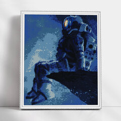 Teemantmosaiigi komplekt 40 x 50 cm, "Astronaut" hind ja info | Teemantmaalid, teemanttikandid | kaup24.ee