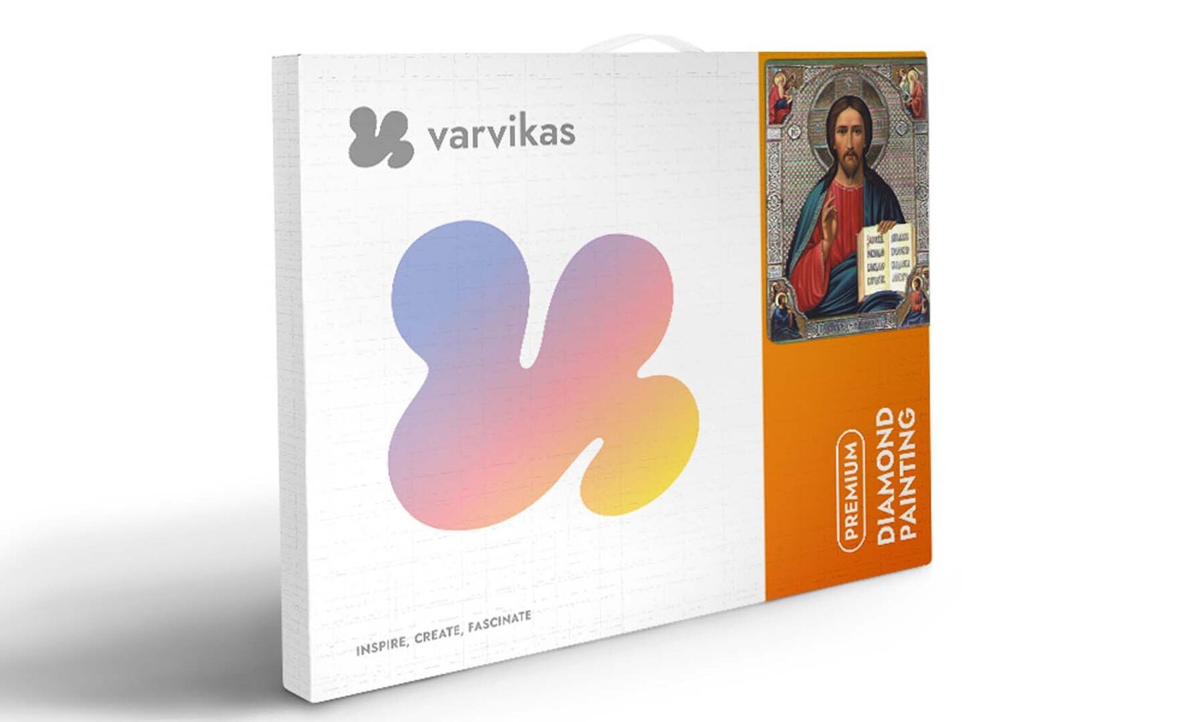 Teemantmaalid TM Värvikas - LGP025e Icon of Jesus Christ 40x50 cm hind ja info | Teemantmaalid, teemanttikandid | kaup24.ee