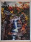 Teemantmaalid TM Värvikas - LMC035e Forest Waterfall 50x65 cm hind ja info | Teemantmaalid, teemanttikandid | kaup24.ee