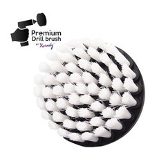 Профессиональная щетка Premium Drill Brush - очень мягкий, белый, 10цм. цена и информация | Механические инструменты | kaup24.ee