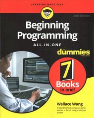 Beginning Programming All-in-One For Dummies 2nd Edition hind ja info | Majandusalased raamatud | kaup24.ee