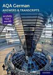 AQA German A Level Year 1 and AS Answers & Transcripts hind ja info | Võõrkeele õppematerjalid | kaup24.ee