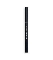 Двухсторонний карандаш для бровей Revolution Relove Power Brow 0,3 г, Brown цена и информация | Карандаши, краска для бровей | kaup24.ee