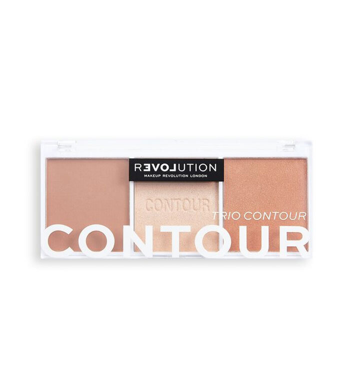 Näo kontuurimise palett Revolution Relove Colour Play Trio, 6 g, Baked Sugar цена и информация | Jumestuskreemid, puudrid | kaup24.ee