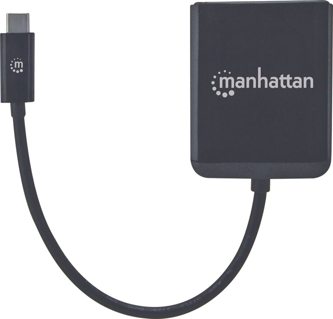 Adapteri jaotur Manhattan USB-C kuni 2X DisplayPort MST 4K HUB цена и информация | USB jagajad, adapterid | kaup24.ee