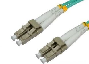Оптоволоконный кабель Techly OM3 50/125 MM LC-LC Duplex 10 м цена и информация | Кабели и провода | kaup24.ee