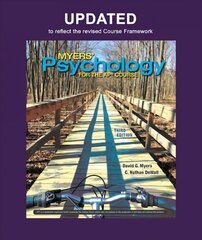 Updated Myers' Psychology for AP 3rd ed. 2021 цена и информация | Книги по социальным наукам | kaup24.ee