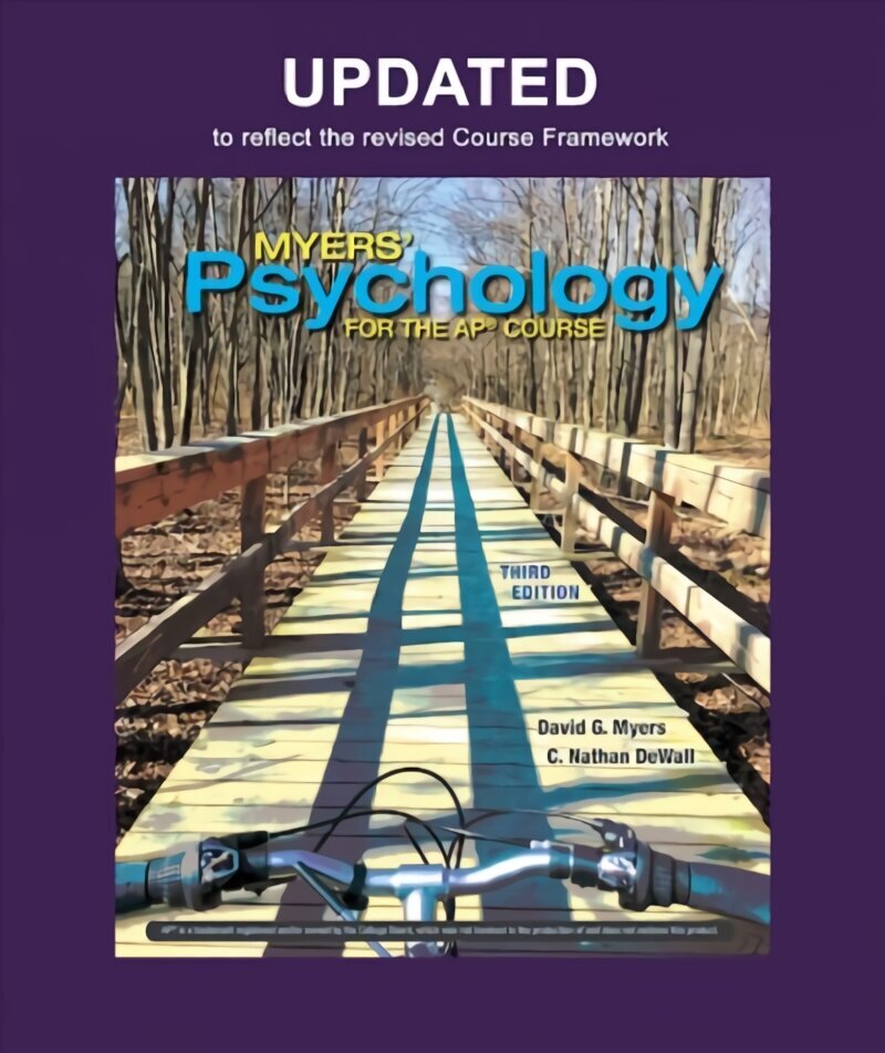 Updated Myers' Psychology for AP 3rd ed. 2021 hind ja info | Ühiskonnateemalised raamatud | kaup24.ee