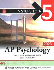 5 Steps to a 5: AP Psychology 2023 цена и информация | Книги по социальным наукам | kaup24.ee
